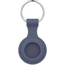 Porte-clés AirTag - Silicone - Bleu gris