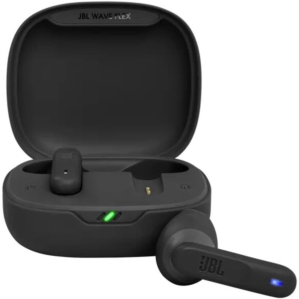 JBL Wave Flex TWS deep bass - écouteurs in-ear sans fil Bluetooth - Noir