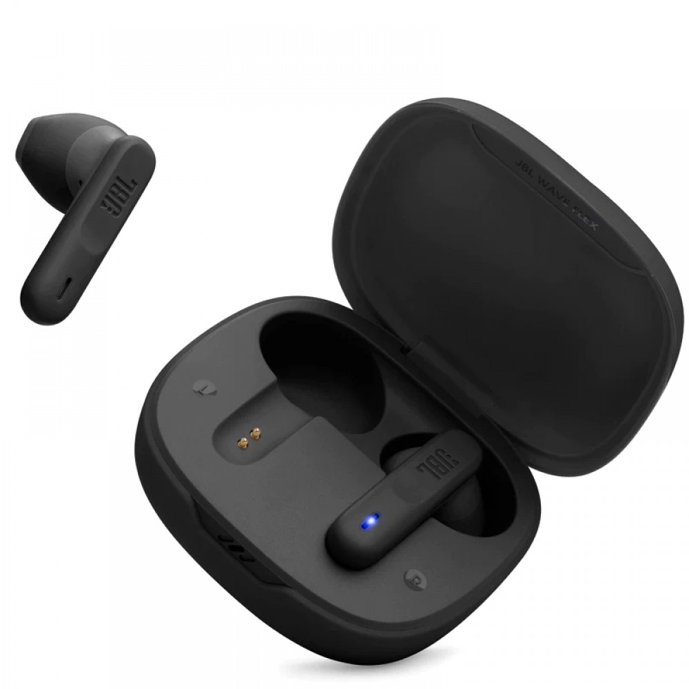 JBL Wave Flex TWS deep bass - écouteurs in-ear sans fil Bluetooth - Noir