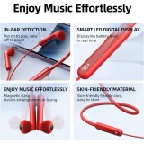 Joyroom JR-DS1 &eacute;couteurs In-Ears sport Bluetooth wireless - Rouge