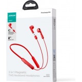 Joyroom JR-DS1 &eacute;couteurs In-Ears sport Bluetooth wireless - Rouge