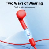 Joyroom JR-DS1 &eacute;couteurs In-Ears sport Bluetooth wireless - Rouge