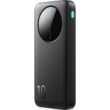 Joyroom Powerbank 3 en 1 avec capacit&eacute; de 10000mAh clean Design 2x USB-A 2.4 & 1x USB-C (In+Out) - Noir