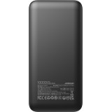 Joyroom Powerbank 3 en 1 avec capacit&eacute; de 10000mAh clean Design 2x USB-A 2.4 & 1x USB-C (In+Out) - Noir