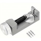Kit de r&eacute;glage montre avec extracteur de goupille et outils de r&eacute;paration pour bracelet en m&eacute;tal - Argent
