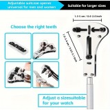 Kit outils r&eacute;paration montre (147 pi&egrave;ces) set d'horloger complet - Noir