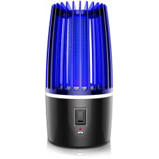 Lampe LED Outdoor anti-insectes et moustiques d'extérieur avec courant électrique - Noir