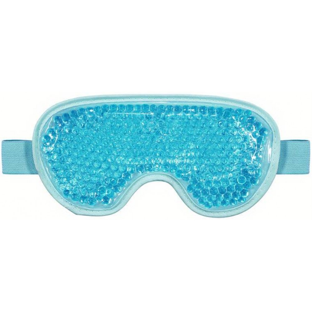 Masque chaud froid yeux anti fatigue et migraine ophtalmique - Bleu