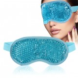 Masque chaud froid yeux anti fatigue et migraine ophtalmique - Bleu