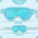 Masque chaud froid yeux anti fatigue et migraine ophtalmique - Bleu