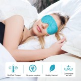 Masque chaud froid yeux anti fatigue et migraine ophtalmique - Bleu