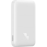 Mini batterie Externe Baseus MagSafe 6000mAh 20W avec Câble USB-C Power Bank - Blanc