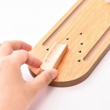 Mini jeu de bowling de table en bois - jeu de société amusant pour la famille et les enfants à partir de 6 ans