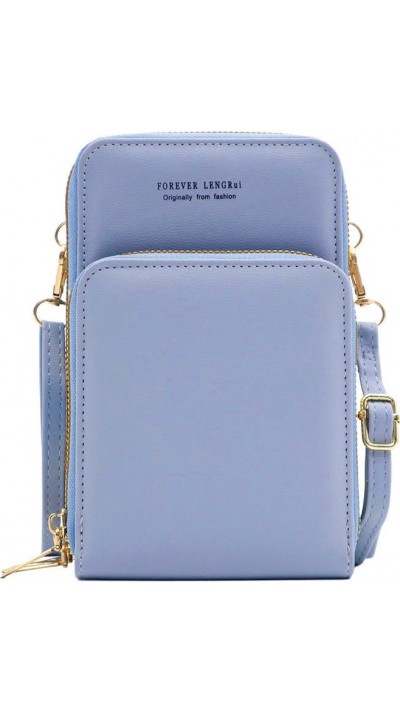 Mini sac à main élégant pochette universelle pour smartphone - Turquoise