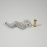 Module charnière de porte à lumière LED pour l'éclairage dans meubles et tiroirs (1 pièce) - Gris