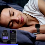Montre connectée smartwatch Choetech WT001 Bluetooth 5.0 étanche IP67 (fonction de réponse aux appels, modes sport multiples) - Noir