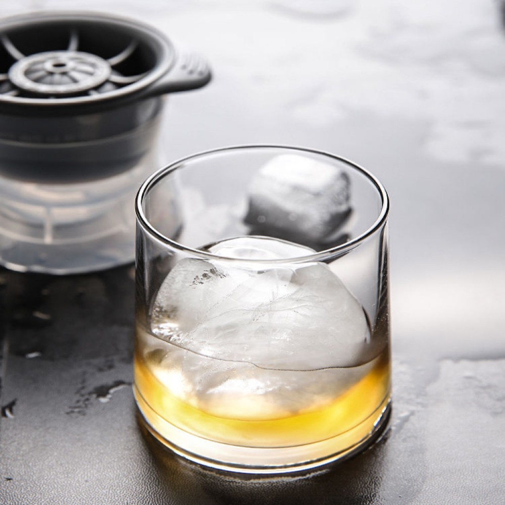 Moule à glaçon boule géante silicone pour cocktails & longdrinks - Noir