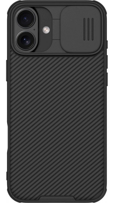Coque iPhone 16 - Nillkin CamShield Pro Magnetic Case avec MagSafe - Noir