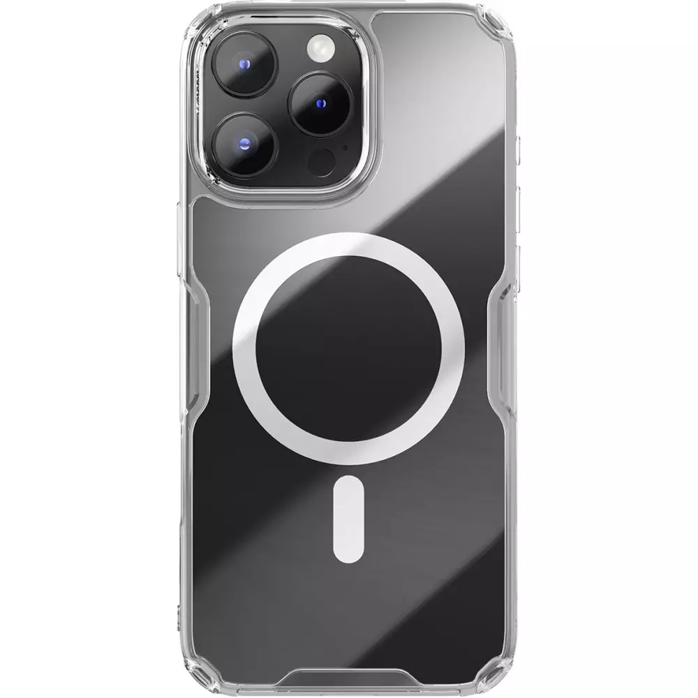 iPhone 16 Pro Case Hülle - Nillkin Magnetische Nature Pro mit MagSafe - Transparent