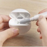 Outil de nettoyage 5 en 1 pour clavier et AirPods - Blanc - Rouge