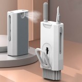 Outil de nettoyage 8 en 1 pour écouteurs (AirPods), téléphone et clavier - Blanc