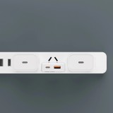 Pack chargeur mural 30W USB-A / USB-C GaN Dudao A30EUT avec c&acirc;ble USB-C vers Lightning iPhone - Blanc