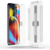 Pack de 2 vitres de protection Spigen Glas.tR EZ Fit avec système d'installation facile - iPhone 13 / 13 Pro / 14 / 16e