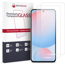 Pack de 2 vitres de protection d'&eacute;cran en verre tremp&eacute; - Galaxy S24