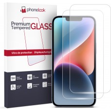 Pack de 2 vitres de protection d'écran en verre trempé - iPhone 14