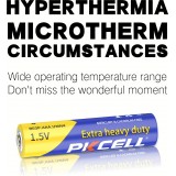 PKCELL 40er Pack AAA 1,5V Zink-Kohle Batterien nicht wiederaufladbar