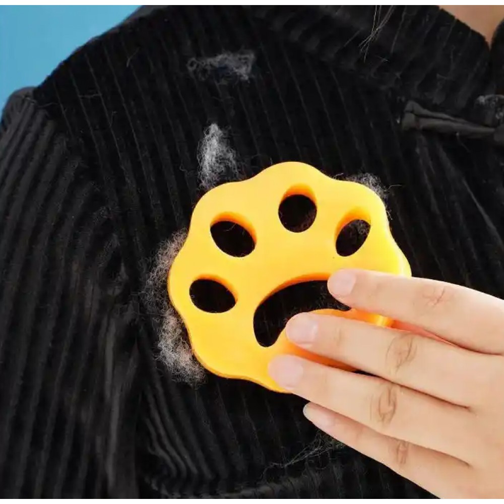 Patte adhésive enlève poils d'animaux - Vert