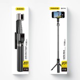 Perche à selfie télescopique avec trépied Dudao F18B pour smartphone et appareil photo - Noir