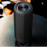 PhoneLook Soundbox LED - Enceinte Bluetooth portable sans fil étanche avec jeu de lumière (12W, USB-C)