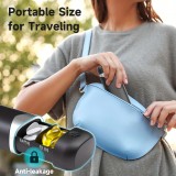 Pilulier portable semainier 7 jours boîte à pilules compacte distributeur de médicaments - Noir