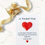 Pocket Hug Petite carte de vœux mignonne pour des salutations bienveillantes