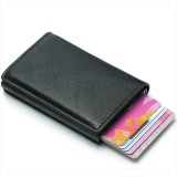 Porte-cartes et support AirTag 2 en 1 avec bloqueur RFID carbon fibre - Carbon
