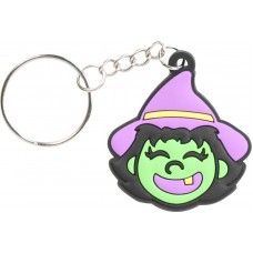 Porte-clés universel amusant pour Halloween Sorcière qui rit