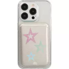 Premium magnetischer Kartenhalter mit starker Haftung - Kompatibel mit Apple MagSafe  - Design nr 12