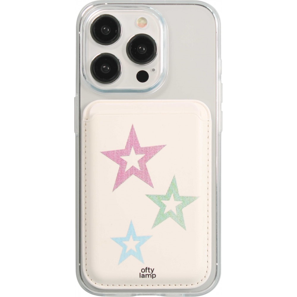 Porte-cartes premium magnétique avec aimants forts - Compatible avec Apple MagSafe  - Design nr 13