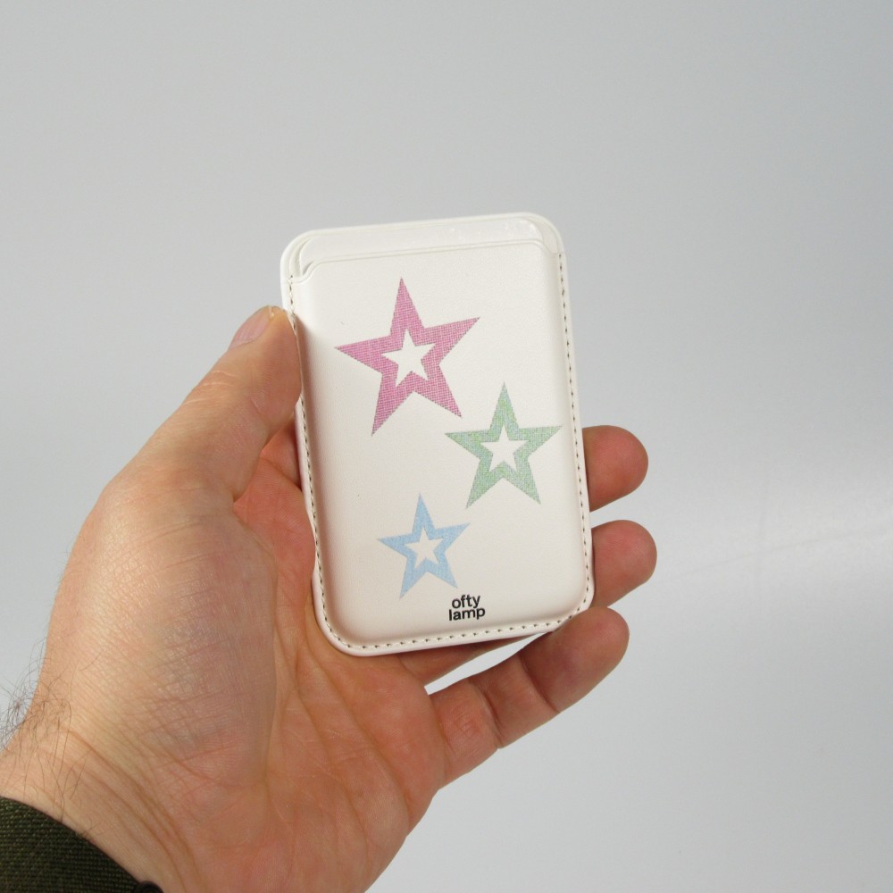Porte-cartes premium magnétique avec aimants forts - Compatible avec Apple MagSafe  - Design nr 13