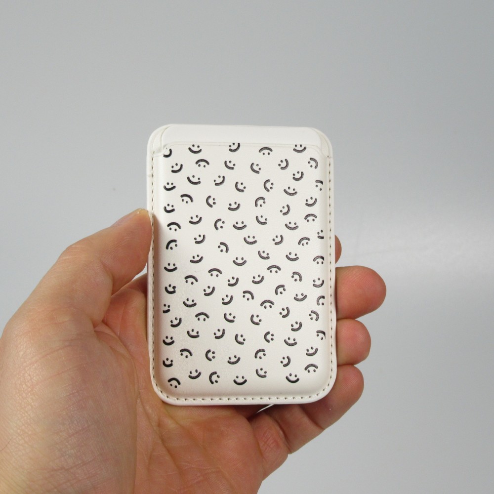 Porte-cartes premium magnétique avec aimants forts - Compatible avec Apple MagSafe  - Design nr 1