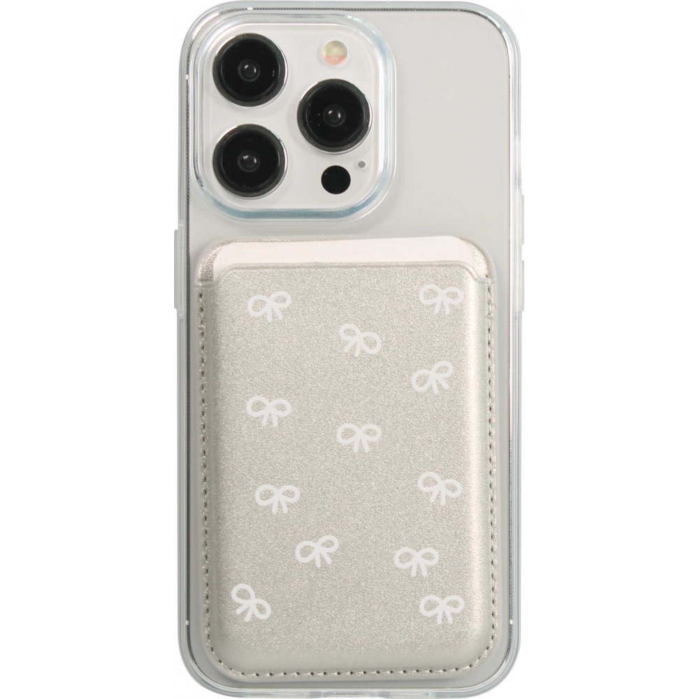 Porte-cartes premium magnétique avec aimants forts - Compatible avec Apple MagSafe  - Design nr 2