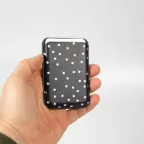 Premium magnetischer Kartenhalter mit starker Haftung - Kompatibel mit Apple MagSafe  - Design nr 3