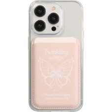 Porte-cartes premium magnétique avec aimants forts - Compatible avec Apple MagSafe  - Design nr 4