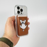 Porte-cartes premium magnétique avec aimants forts - Compatible avec Apple MagSafe  - Design nr 7
