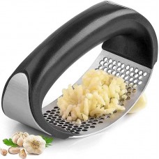 Presse à ail en acier inoxydable, hachoir à bascule, coupeur outil pour cuisine