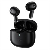 QERE E28 écouteurs sans fil Bluetooth 5.3 In-Ear HIFI avec annulation de bruit, IPX5 & Touch Control - Noir