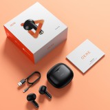 QERE E28 écouteurs sans fil Bluetooth 5.3 In-Ear HIFI avec annulation de bruit, IPX5 & Touch Control - Noir