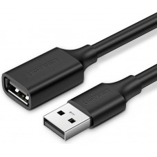 Rallonge c&acirc;ble USB-A femelle vers USB-A m&acirc;le (2 m) Ugreen - Noir
