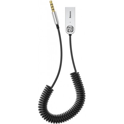 Récepteur audio Bluetooth 5.0 Baseus BA01 adaptateur câble AUX jack - Noir